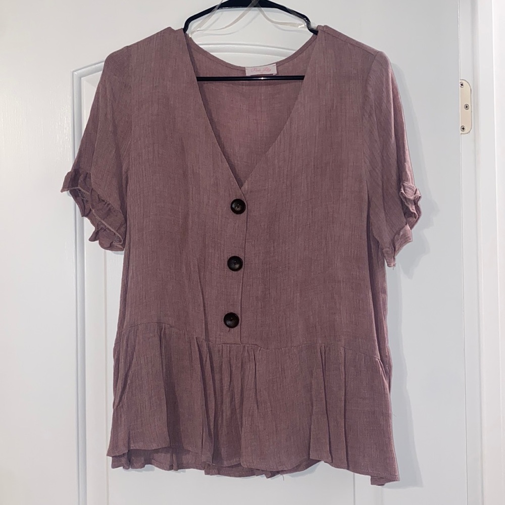 Pink Lily Shirt